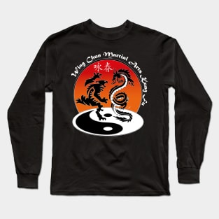 Wing Chun_martial art Long Sleeve T-Shirt